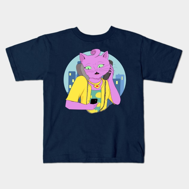 princess carolyn Kids T-Shirt by inkpocket